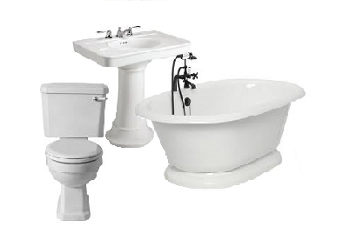 Plumbing Fixtures - Sinks, Tubs, Showers, and Toilets